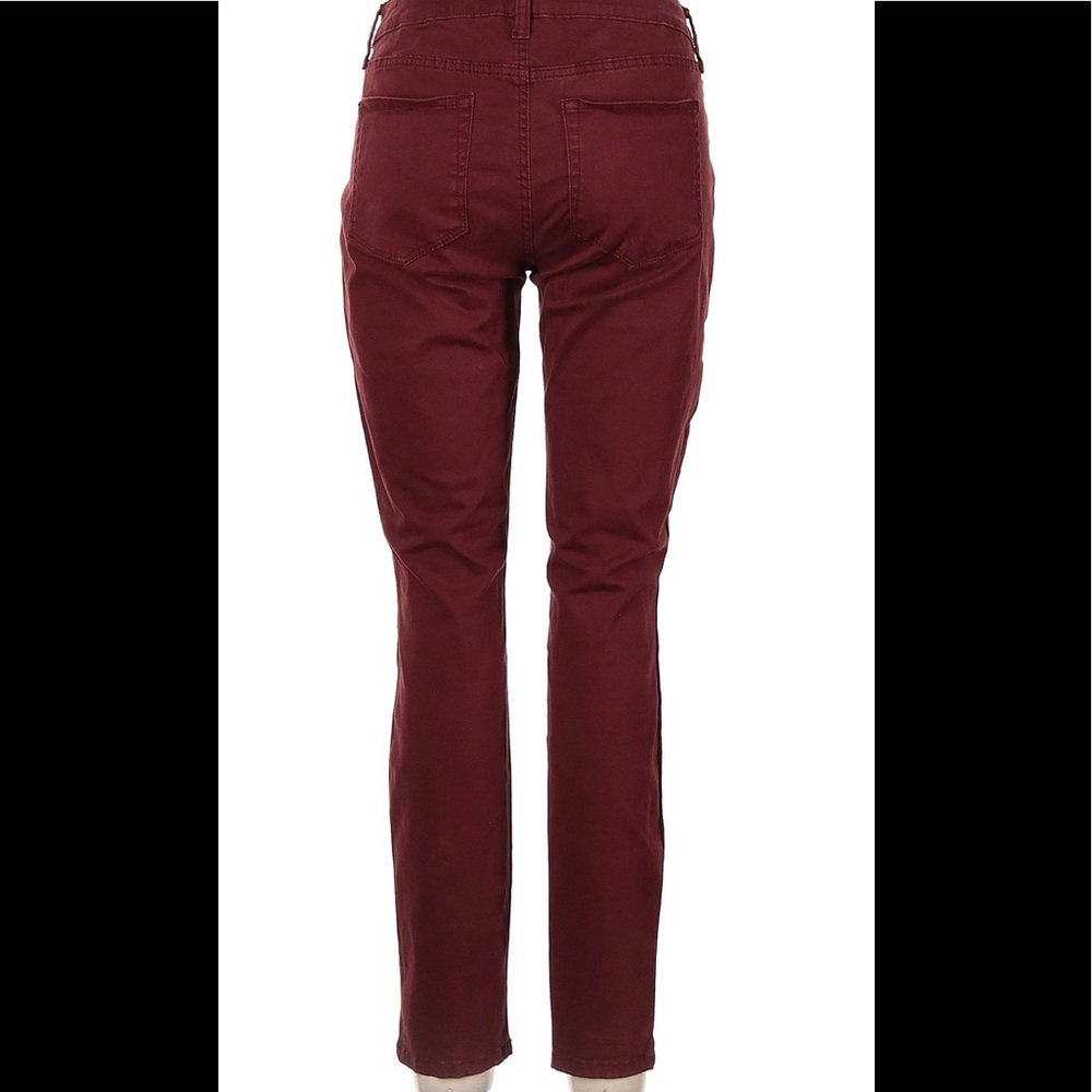 EUC Sonoma Goods for Life Maroon colored denim
